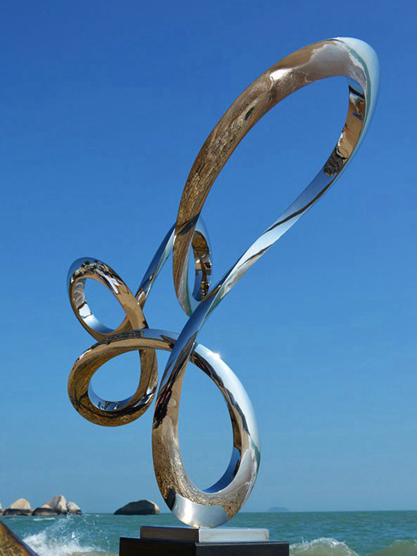 stainless steel sculpture