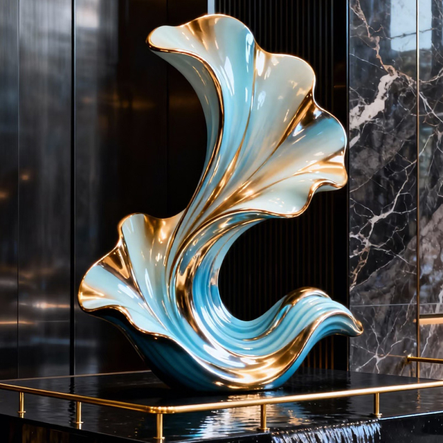 Modern Art Design FRP Sculpture