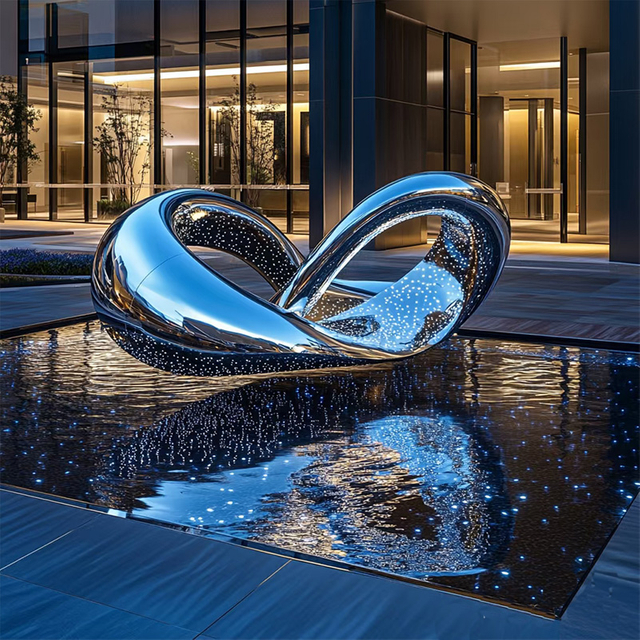 Stellar Infinity Mirror Sculpture