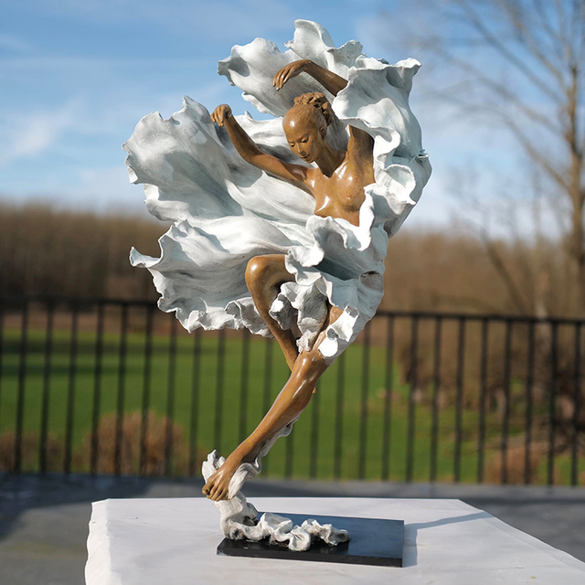 Dance Rhyme & Light Flow Ballerina Sculpture