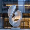 Flowing Rhythm Abstract Sculpture