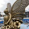 Dream of The Flower And Butterfly Modern Figurative Sculpture 