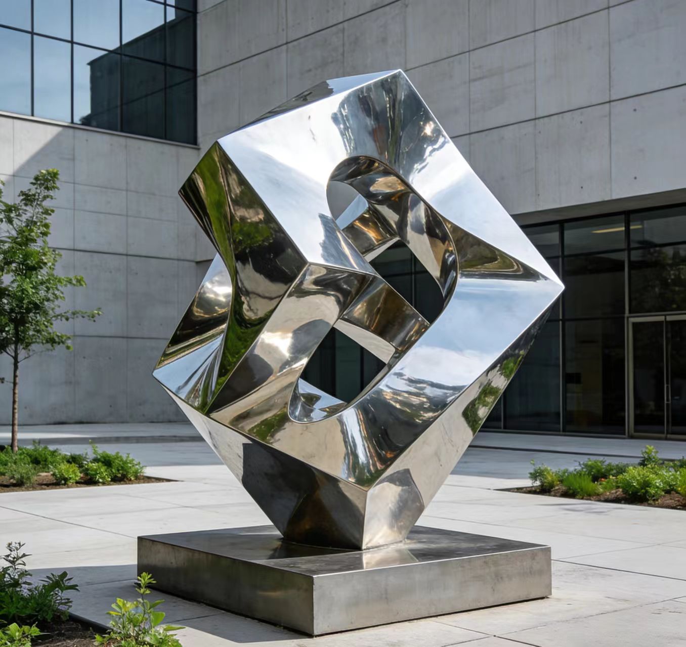 Stainless Steel Garden Sculptures for Sale