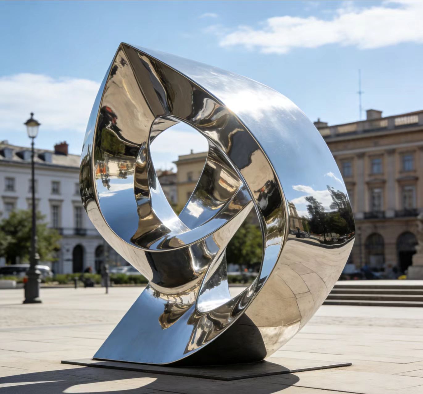 Stainless Steel Sculpture for Sale