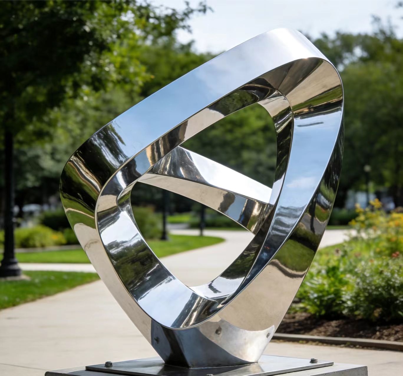 Custom Stainless Steel Abstract Sculpture China