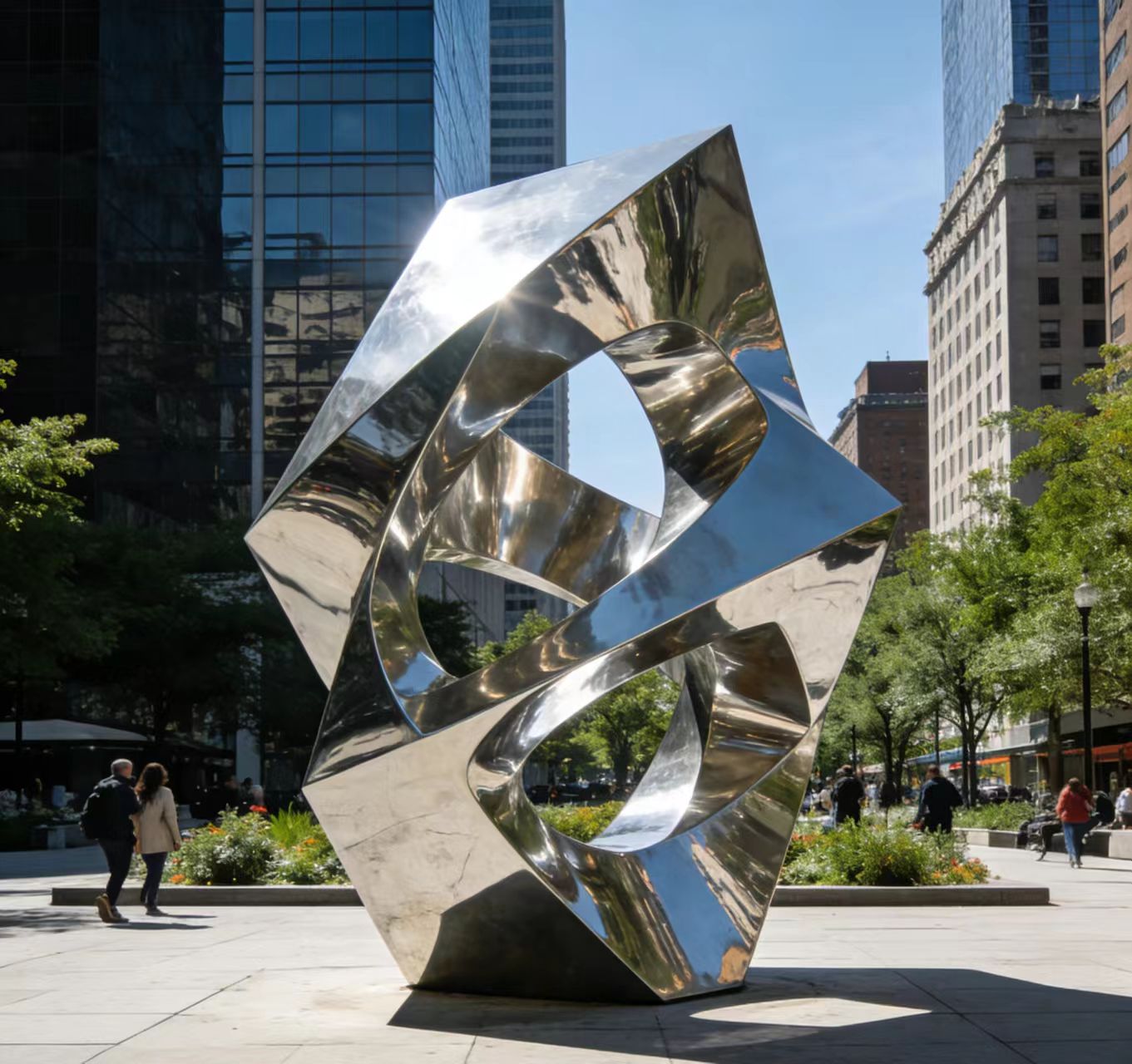 Stainless Steel Sculptures Suppliers China