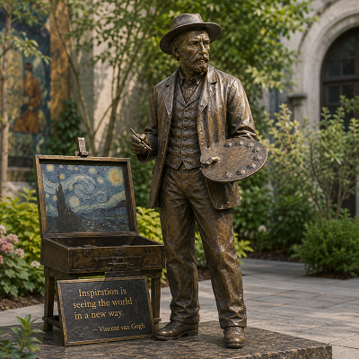 Bronze Van Gogh Merchant Statue Manufacturer.png