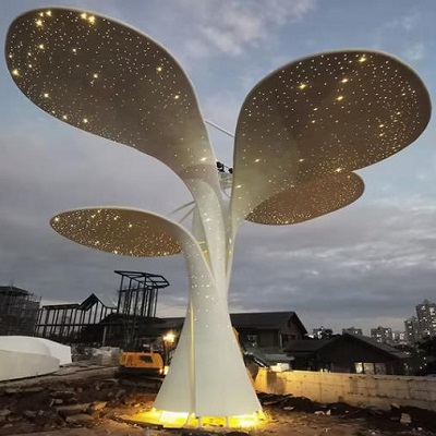 Custom Large-scale Stainless Steel Sculptures