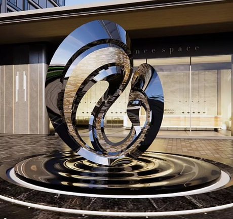 Stainless Steel Water Fountain Sculptures.jpg